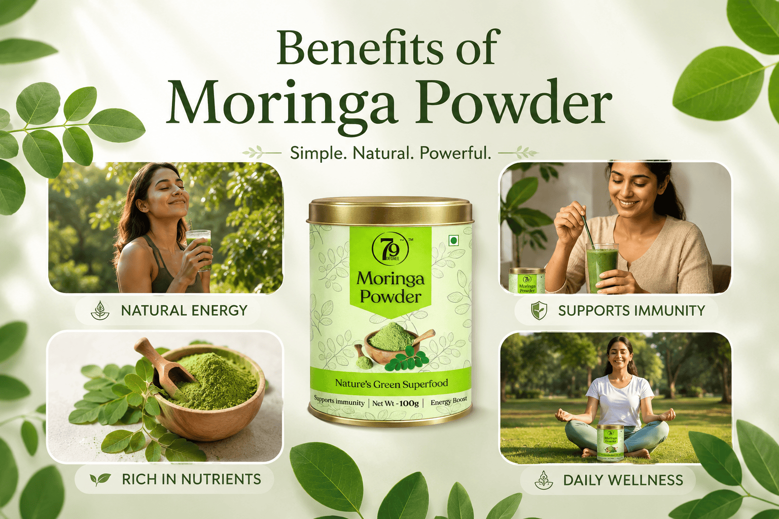 Moringa Powder: The Everyday Superfood for Energy, Wellness & Clean Nutrition